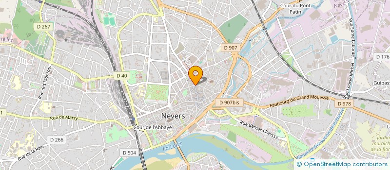 localisation de l'entreprise UNIK STYLE à NEVERS