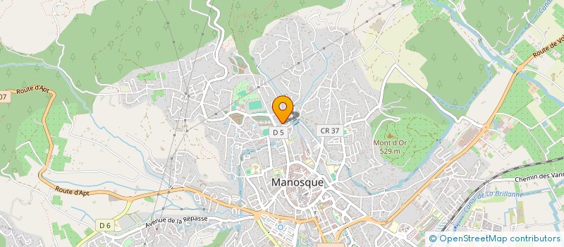 localisation de l'entreprise UNIK TEAM GROUP à MANOSQUE