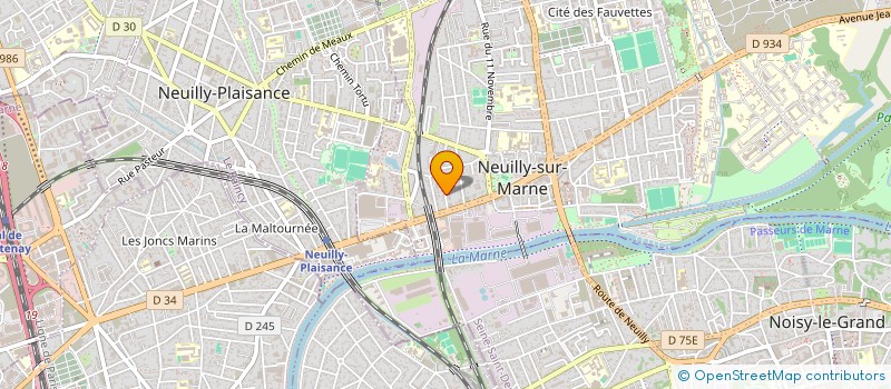 localisation de l'entreprise UNIKHAM à NEUILLY-SUR-MARNE