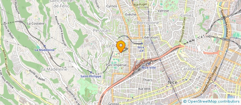 localisation de l'entreprise UNIKOM ESTATE à NICE