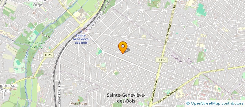 localisation de l'entreprise UNIKTAG à SAINTE-GENEVIEVE-DES-BOIS