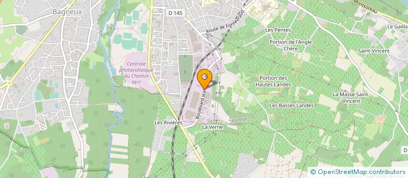 localisation de l'entreprise UNIL OPAL à SAUMUR