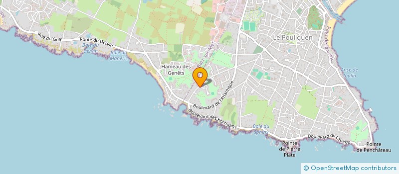 localisation de l'entreprise UNILAD  LE POULIGUEN