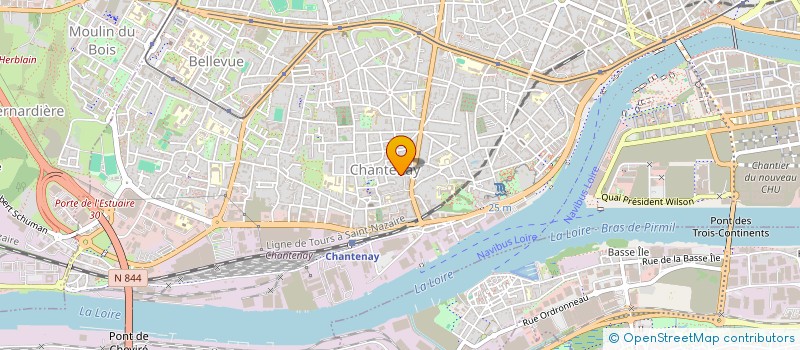 localisation de l'entreprise UNILE à NANTES