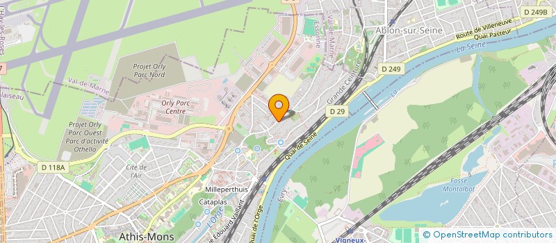 localisation de l'entreprise UNILEARN à VERSAILLES