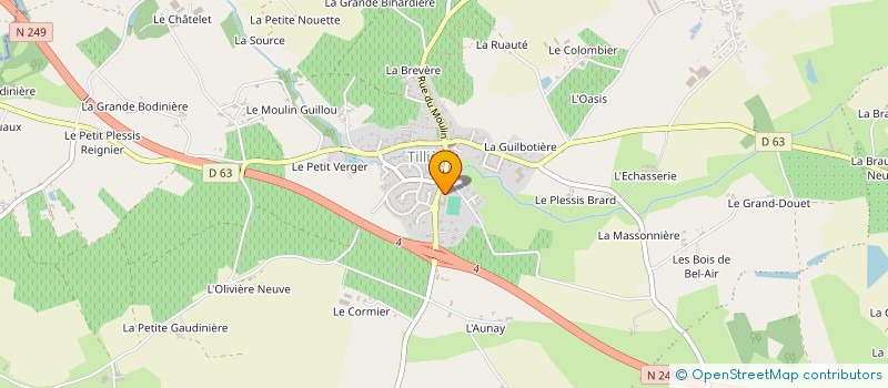 localisation de l'entreprise UNILEP à SEVREMOINE