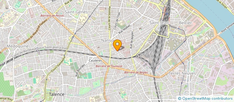 localisation de l'entreprise UNILIV  BORDEAUX