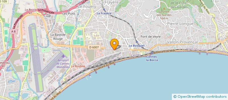 localisation de l'entreprise UNILOVE à CANNES
