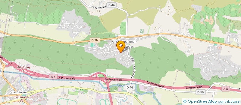 localisation de l'entreprise UNIMAIL  CHATEAUNEUF-LE-ROUGE