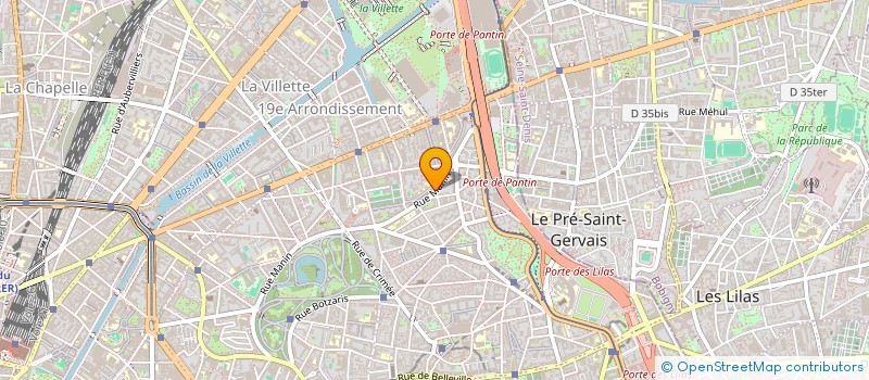 localisation de l'entreprise UNIMARKET  PARIS