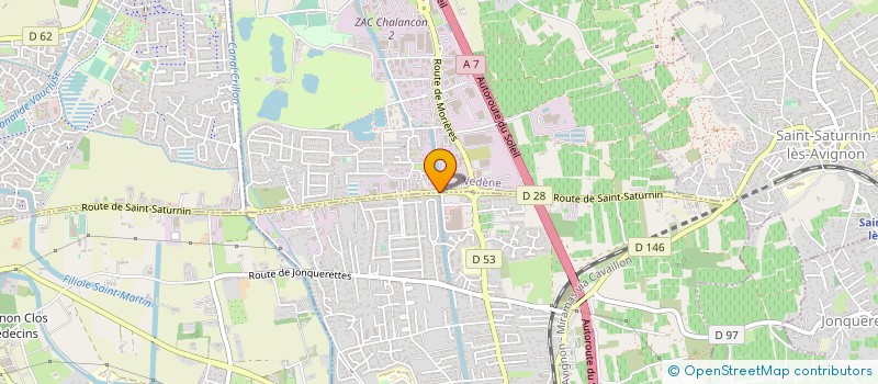 localisation de l'entreprise UNIMAS  VEDENE