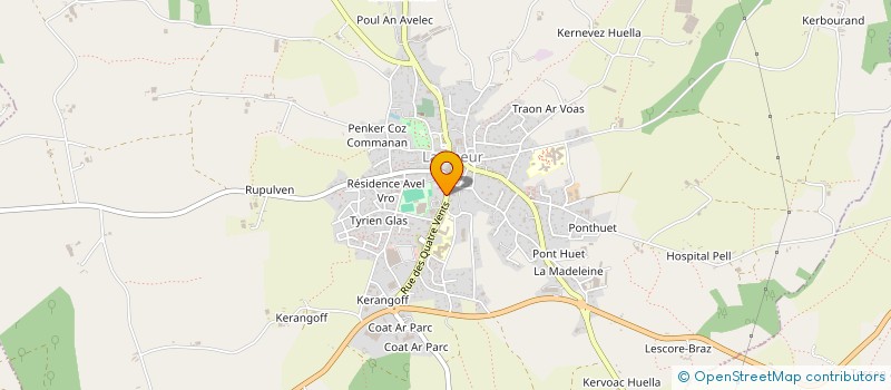 localisation de l'entreprise UNIMATRIX  GUIMAEC