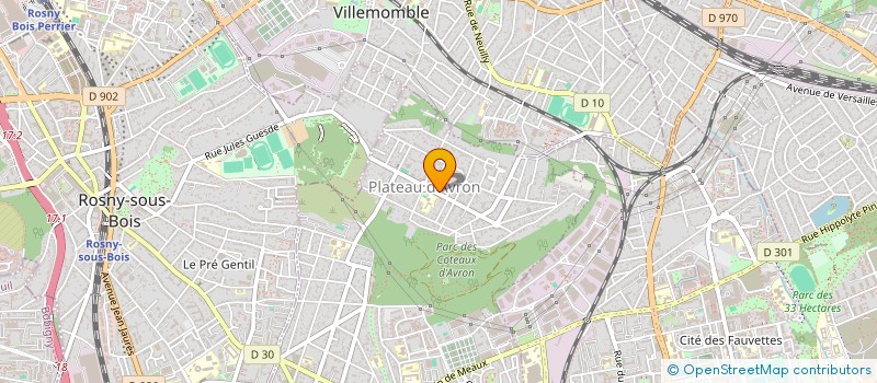 localisation de l'entreprise UNIMED  NEUILLY-PLAISANCE