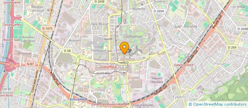 localisation de l'entreprise UNIMEDIA  GRENOBLE