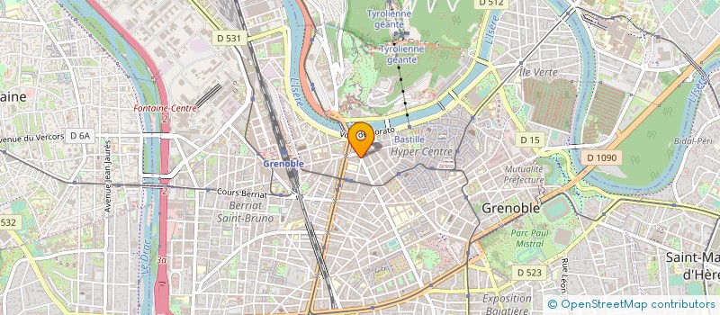 localisation de l'entreprise UNIMEST FORMATION à GRENOBLE