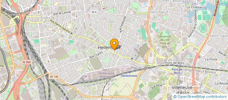 localisation de l'entreprise UNIMMO à LILLE