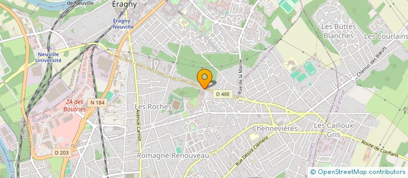 localisation de l'entreprise UNIMODE  CONFLANS-SAINTE-HONORINE