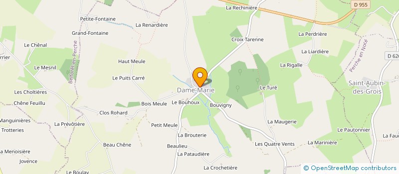 localisation de l'entreprise UNIMUSIC à BELLEME
