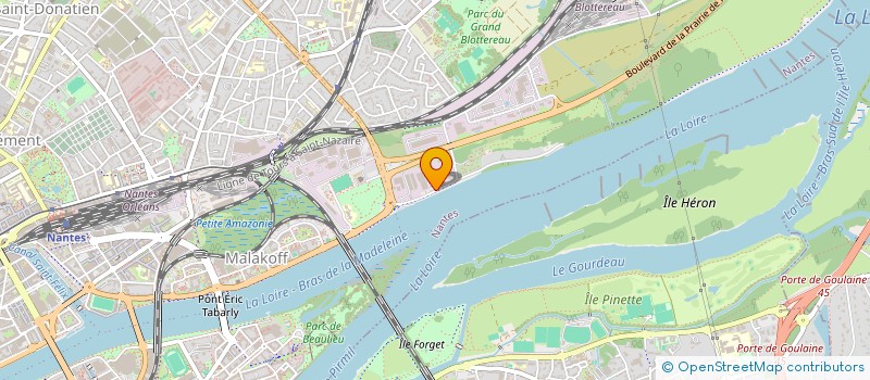 localisation de l'entreprise UNINANTES  NANTES