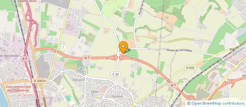 localisation de l'entreprise UNIO à BOURG-LES-VALENCE