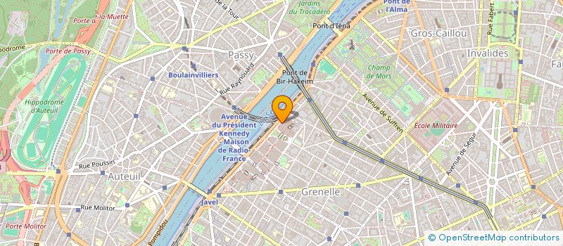 localisation de l'entreprise UNIO NATION ORGANISM PRIV FORMAT CONTIN  PARIS