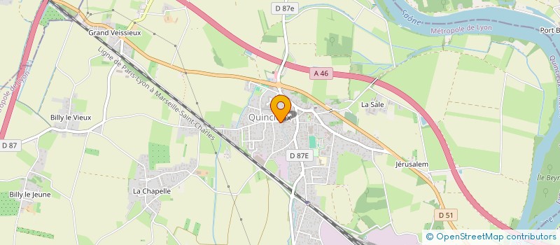 localisation de l'entreprise UNIOHOST  SAINT-GERMAIN-AU-MONT-D'OR