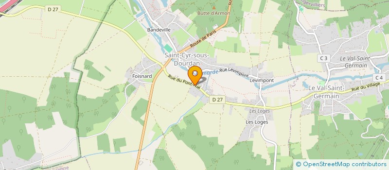 localisation de l'entreprise UNION 4 ELLE & LUI  SAINT-CYR-SOUS-DOURDAN