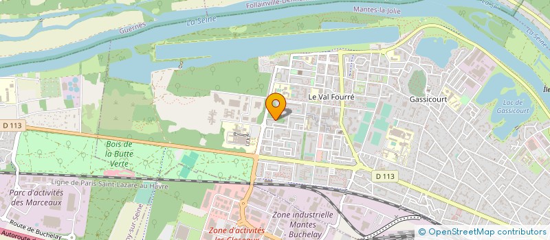 localisation de l'entreprise UNION  MANTES-LA-JOLIE