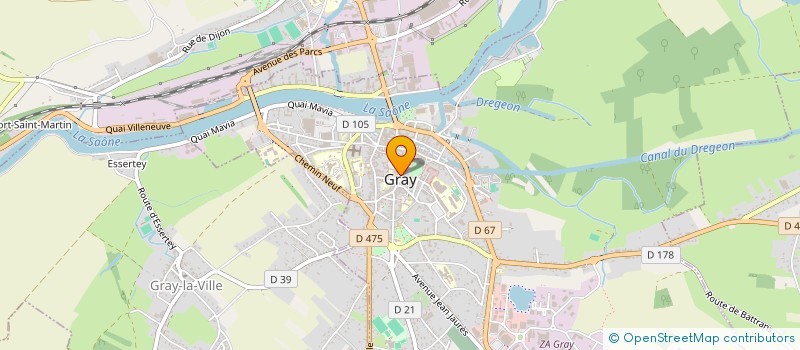 localisation de l'entreprise UNION  GRAY-LA-VILLE