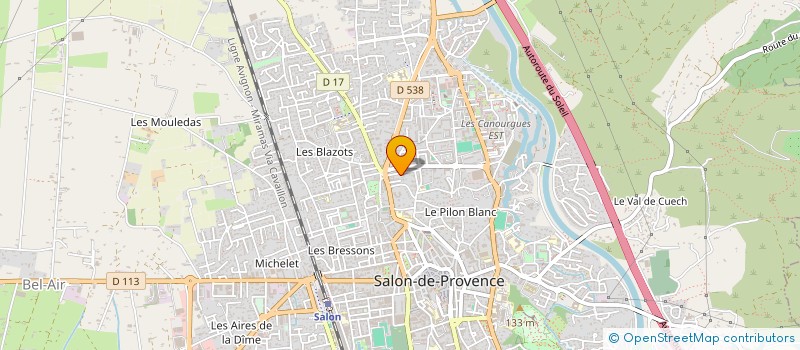 localisation de l'entreprise UNION  SALON-DE-PROVENCE