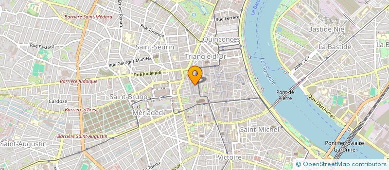 localisation de l'entreprise UNION  BORDEAUX