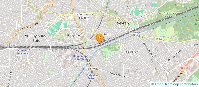 localisation de l'entreprise UNION à SEVRAN