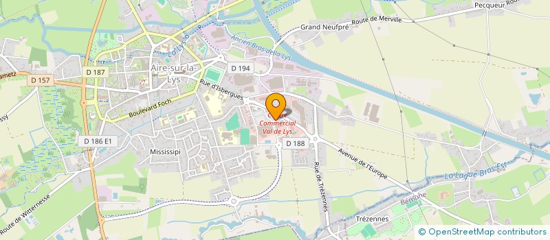 localisation de l'entreprise UNION A DOM à AIRE-SUR-LA-LYS