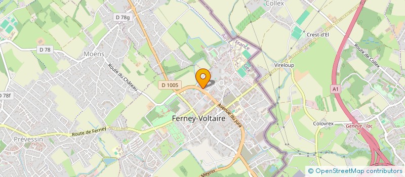 localisation de l'entreprise UNION ALMERI à FERNEY-VOLTAIRE
