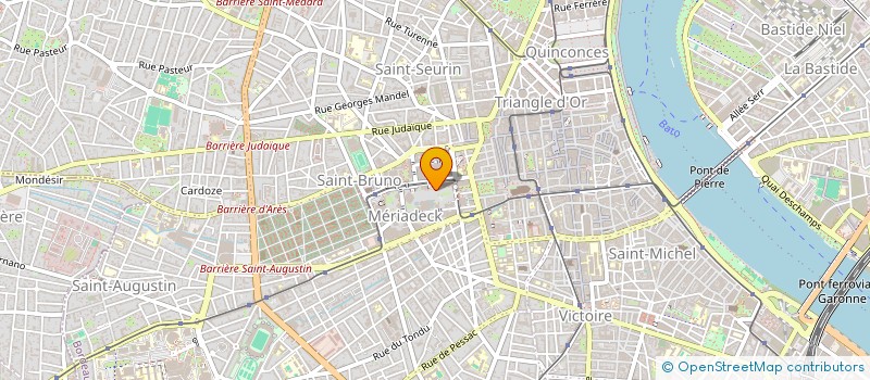 localisation de l'entreprise UNION AMI.ANCIENS CONSEIL GENER GIRONDE  BORDEAUX