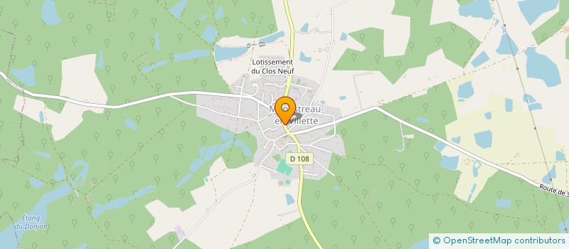 localisation de l'entreprise UNION AMICALE à MARCILLY-EN-VILLETTE