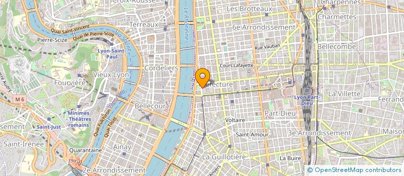 localisation de l'entreprise UNION AMICALE D ENTRAIDE DES CONSEILLERS GENERAUX ET ANCIENS CONSEILLERS GENERAUX DU RHONE  LYON