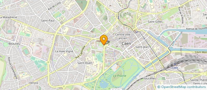 localisation de l'entreprise UNION AMICALE DES MAIRES CALVADOS à CAEN