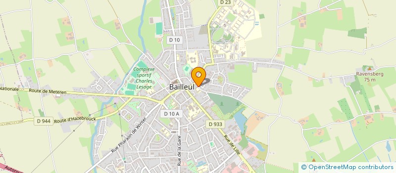 localisation de l'entreprise UNION AMICALE ET DENIER ECOLES à BAILLEUL