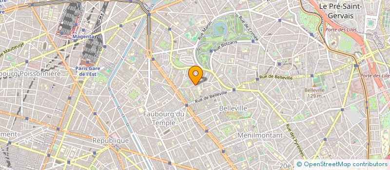 localisation de l'entreprise UNION ASS ANIMAT GESTION CTRE CULTUREL à PARIS