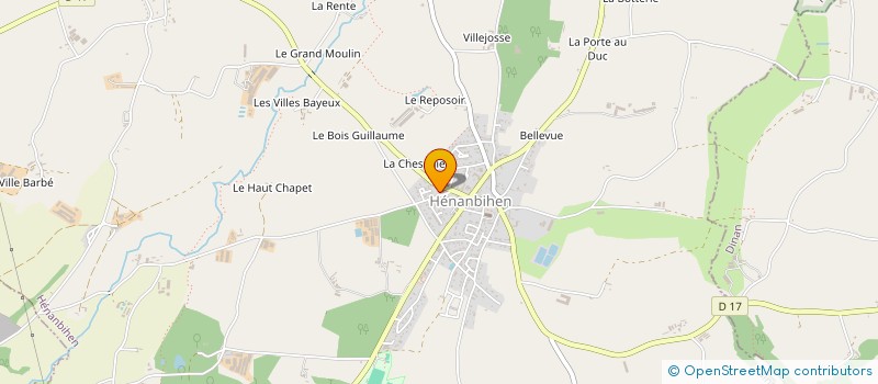 localisation de l'entreprise UNION ASS FONCIERES DU FREMUR à HENANBIHEN