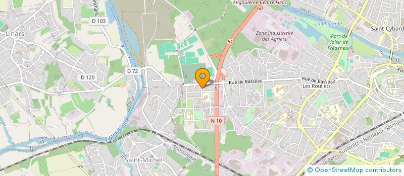 localisation de l'entreprise UNION ASS GESTION INSERTION ECONOMIQUE à ANGOULEME