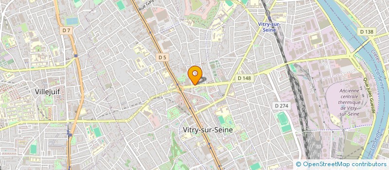 localisation de l'entreprise UNION ASSOCIATIONS DES PORTUGAIS DE VITRY à VITRY-SUR-SEINE