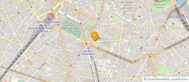 localisation de l'entreprise UNION ASTRONOMIQUE INTERNATION à PARIS