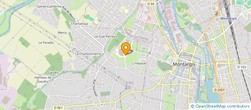 localisation de l'entreprise UNION ATHLETIQUE DURZY à VILLEMANDEUR