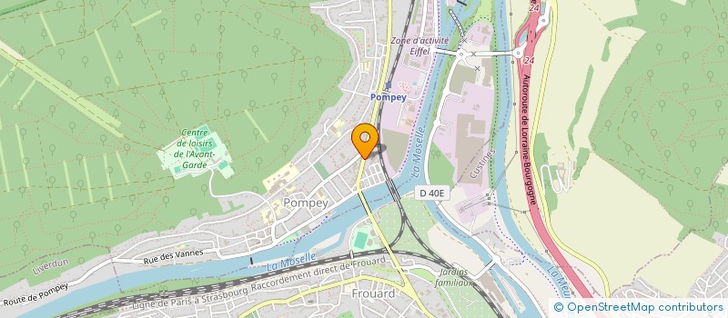 localisation de l'entreprise UNION BASSIN POMPEEN ARTISAN COMMERCANTS  POMPEY