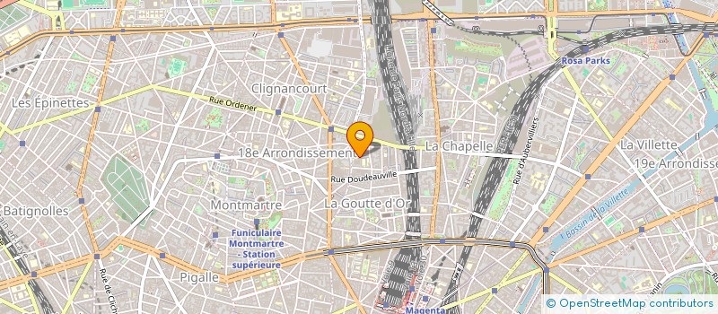 localisation de l'entreprise UNION BAT  PARIS