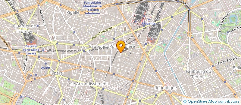 localisation de l'entreprise UNION BATIMENT à PARIS