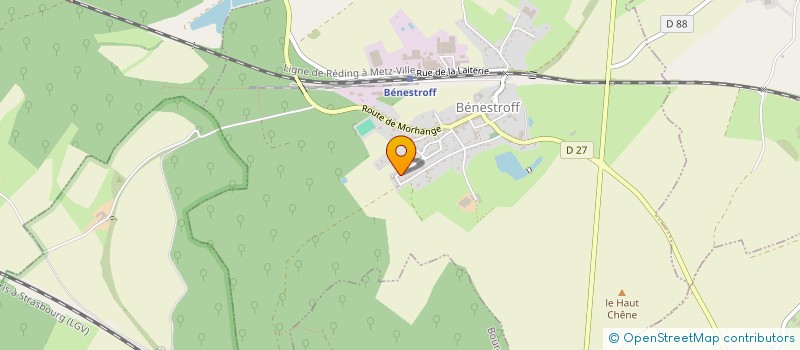 localisation de l'entreprise UNION BENE SCHOOL  BENESTROFF