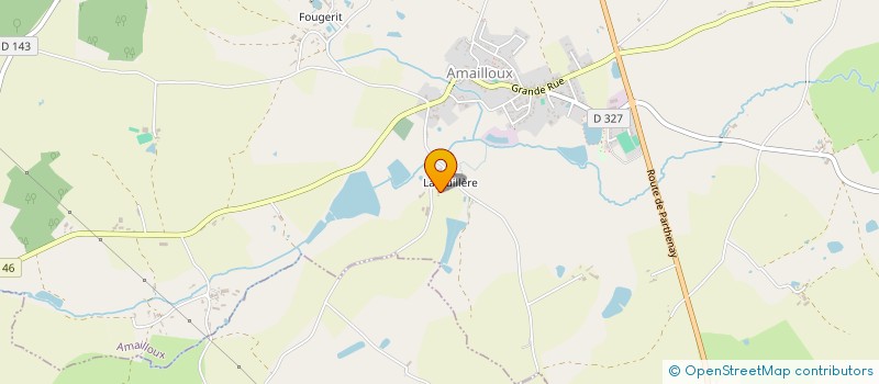 localisation de l'entreprise UNION-BJ  AMAILLOUX